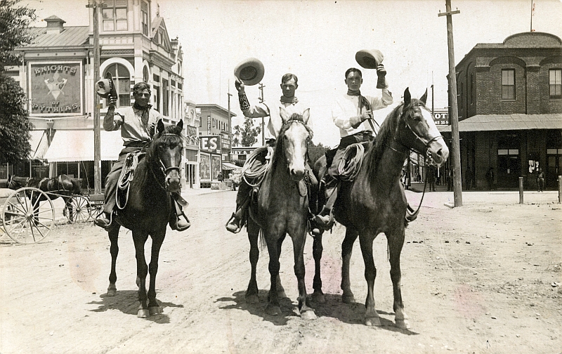 Cowboys on M Street, circa 1915